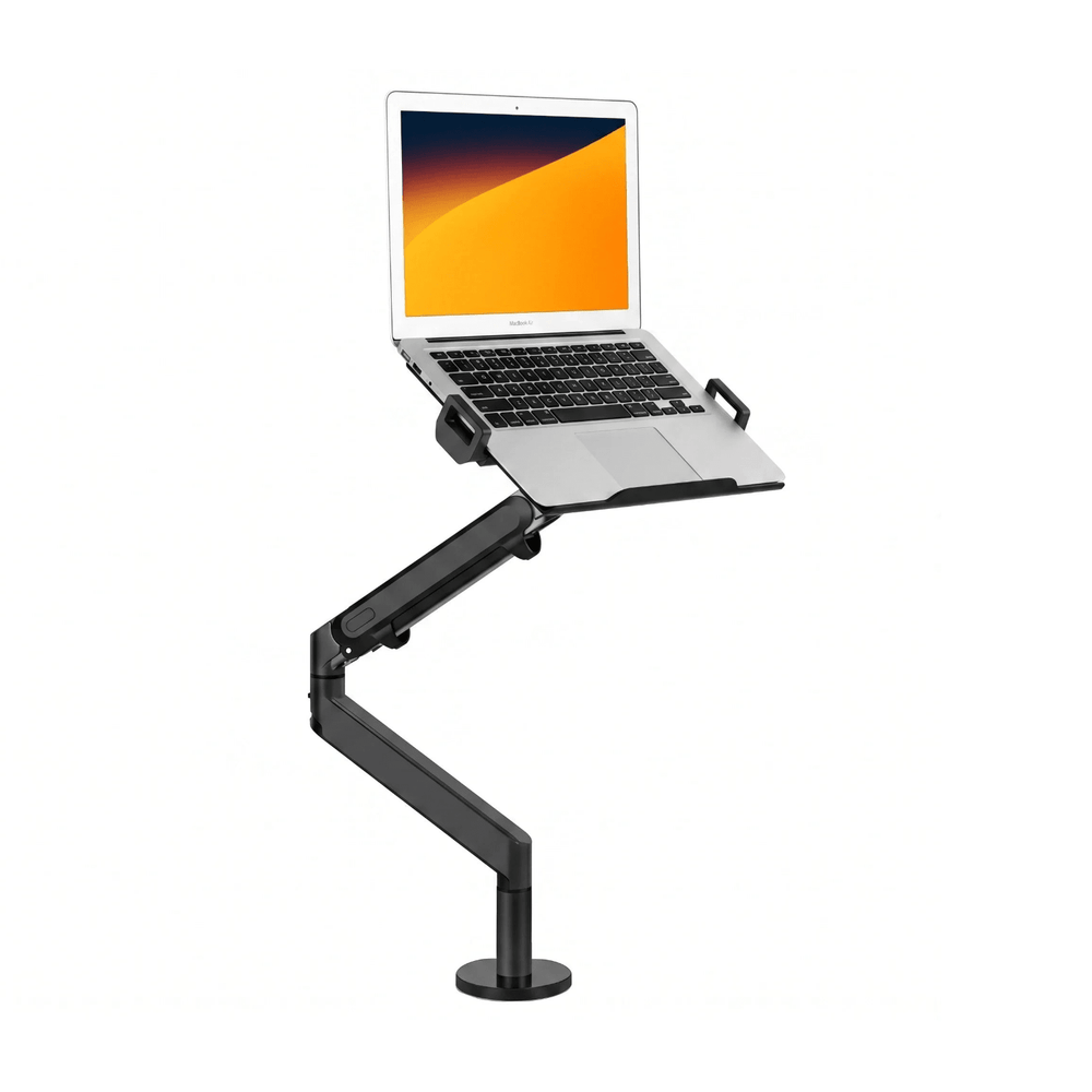 Alberenz® Laptoparm mit Gasfeder - Dunkelgrau