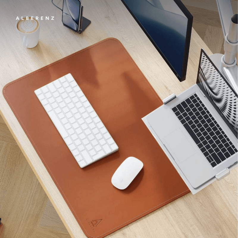 Alberenz® Laptop Monitorarm mit Gasfeder silber