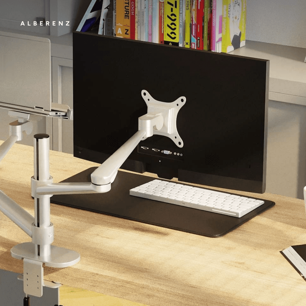 Alberenz® Laptop Monitorhalterung Silber