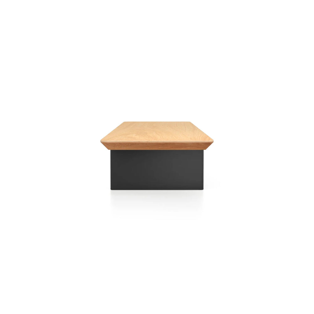 Alberenz® Oak Wooden Monitor Riser - 2 Monitors