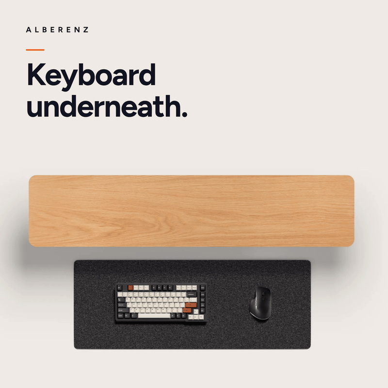 Alberenz® Monitorständer aus Eichenholz - 2 Monitore