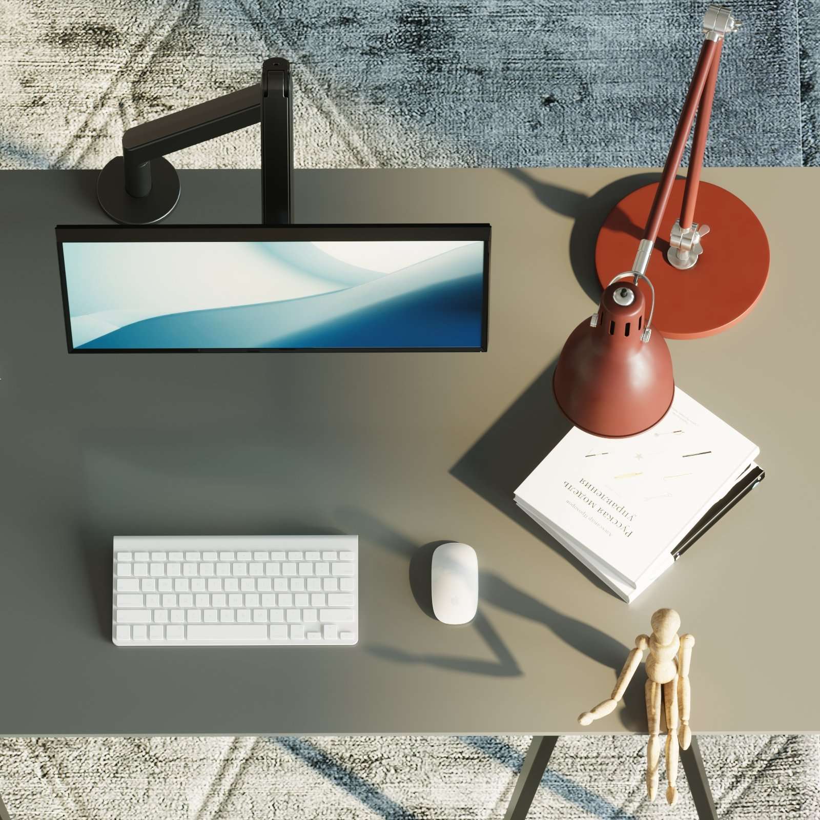 57 inch monitor mount