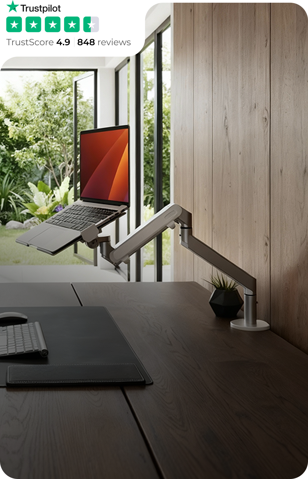 57 inch monitor mount