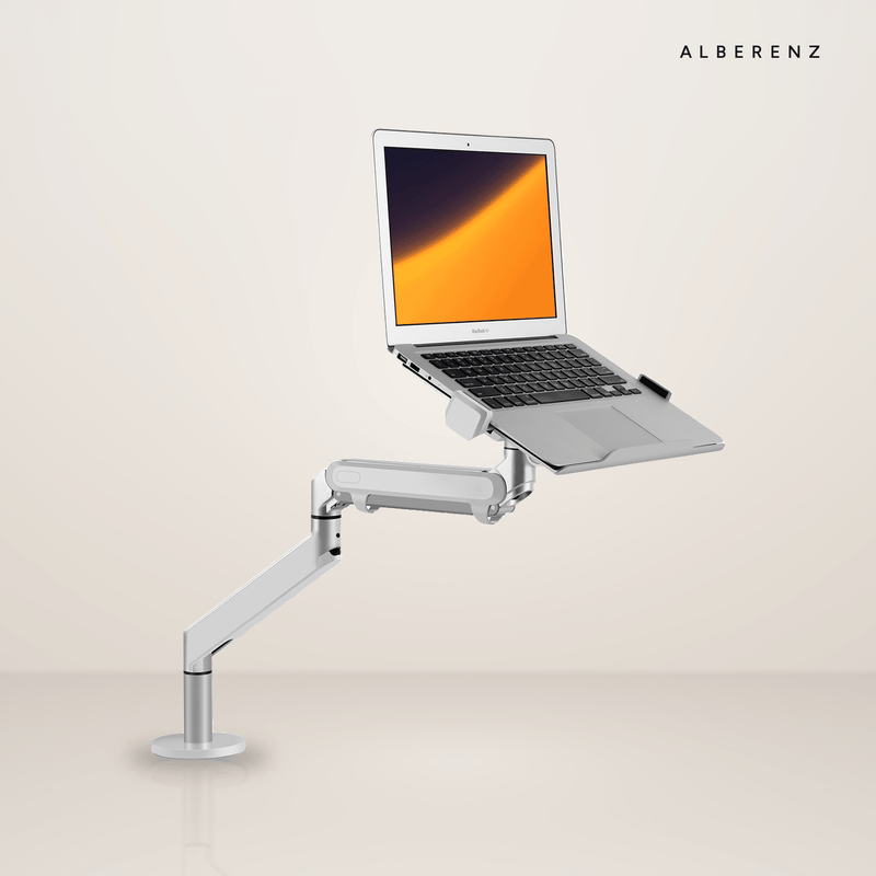Alberenz® Laptoparm Gasfeder Silber