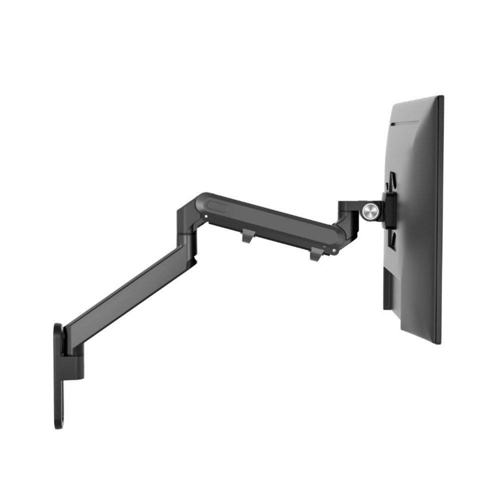 Alberenz® Monitorhalterung Wand Gasfeder Dunkelgrau