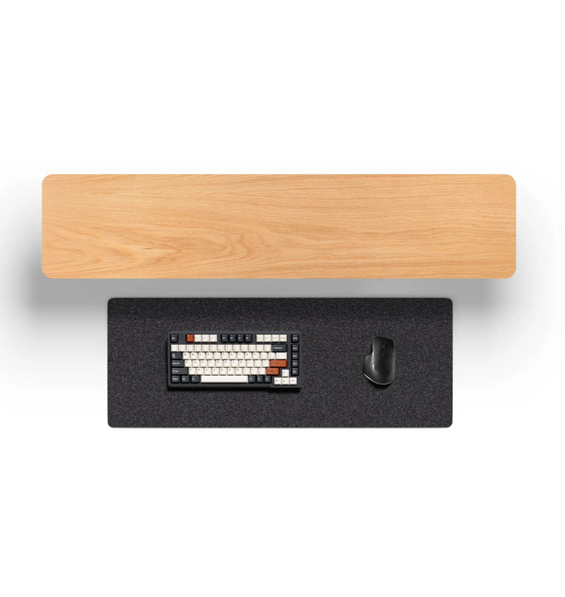 Alberenz® Oak Wooden Monitor Riser - 2 Monitors