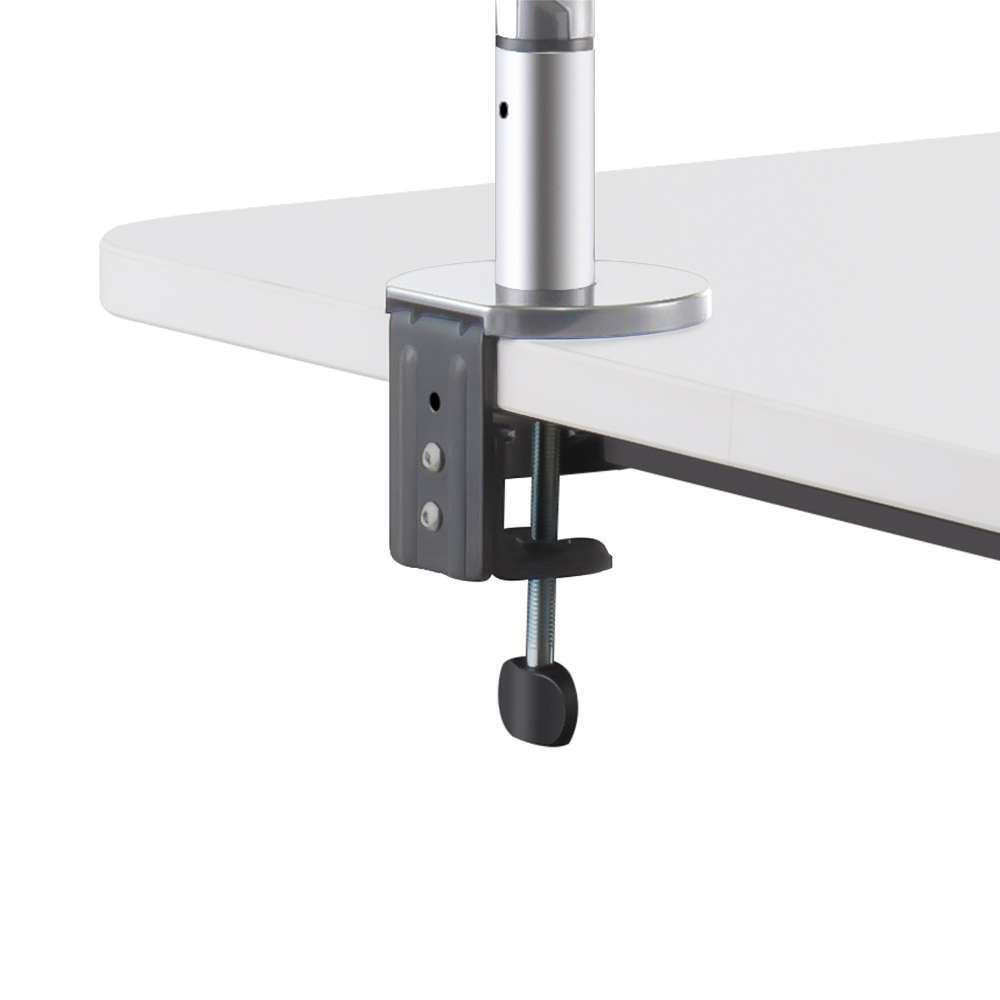 Alberenz® Monitorhalterung mit Gasfeder Silber